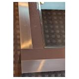 LR - Elaine Cohen for DIA Stainless Steel & Glass Cocktail Table