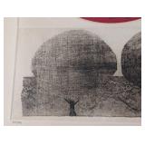 UL - Hamilton Poem to the Rising Sun II - 55/295 Limited Edition Print, Framed