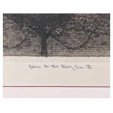 UL - Hamilton Poem to the Rising Sun II - 55/295 Limited Edition Print, Framed