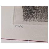 UL - Hamilton Poem to the Rising Sun II - 55/295 Limited Edition Print, Framed