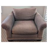 UL - Armchair & Ottoman - Upholstered