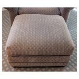 UL - Armchair & Ottoman - Upholstered