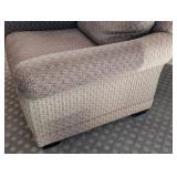 UL - Armchair & Ottoman - Upholstered