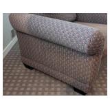 UL - Armchair & Ottoman - Upholstered