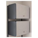 UL - Wilsonart L-Shaped Office Desk With Wall Cabinets