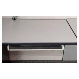 UL - Wilsonart L-Shaped Office Desk With Wall Cabinets