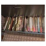 UL - Dark Grey Metal 2-Drawer Lateral File Cabinet 36W x 17.5D x 28H - Locking Top Drawer