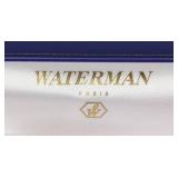 UL - Waterman Paris Fountain Pen - Red Marbled Celluloid, Gold Trim