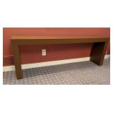 UL - Console Table - Brown Painted Wood