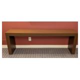 UL - Console Table - Brown Painted Wood