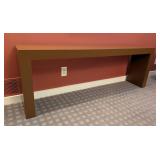 UL - Console Table - Brown Painted Wood