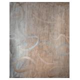 UL - Metallic Swirl Abstract Canvas Print Wall Hanging