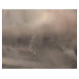 UL - Metallic Swirl Abstract Canvas Print Wall Hanging