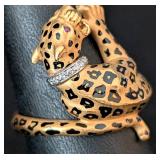 K - Carrera y Carrera Leopard Ring - 18K Gold