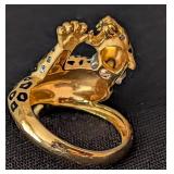 K - Carrera y Carrera Leopard Ring - 18K Gold
