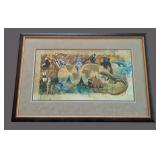 UL - Framed Dan Lottis Print