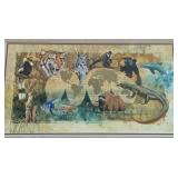 UL - Framed Dan Lottis Print