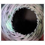 UL - Unsigned Swirled Art Glass Paperweight