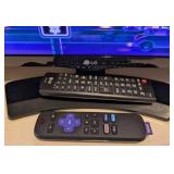 UL - LG 24LF454B 24-Inch Roku TV With Remotes
