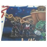 UL - Gorecki Beastly Ball Original 1998 Framed Painting