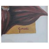 UL - Gorecki Beastly Ball Original 1998 Framed Painting