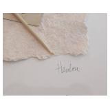 UL - Hanlou Written on My Heart - Framed Mixed Media Collage