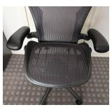 LB - Herman Miller Size 2 Office Chair - Mesh Back, Black Frame