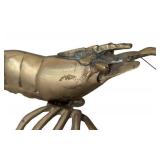 LB - Brass Lobster Figurine