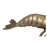 LB - Brass Lobster Figurine