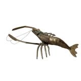 LB - Brass Lobster Figurine