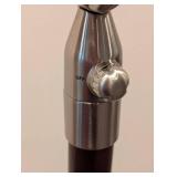 LB - Sharper Image Floor Lamp - Adjustable Wood Arm