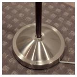 LB - Sharper Image Floor Lamp - Adjustable Wood Arm