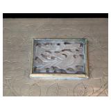 UL - BK Designs 3 Vintage Trinket Boxes - Floral Inlays & Pressed-Plant Lid, China Made