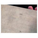 UL - BK Designs 3 Vintage Trinket Boxes - Floral Inlays & Pressed-Plant Lid, China Made