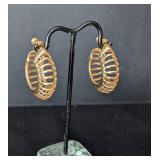 K - Variety of Gold-Tone Fashion Earrings