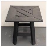 G - Side Table - Dark Grey Wood Composite, 20 in