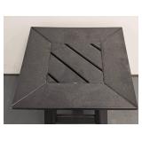 G - Side Table - Dark Grey Wood Composite, 20 in