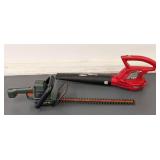G - Homelite Electric Leaf Blower & Black & Decker Hedge Trimmer - 22-Inch Blade
