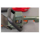 G - Homelite Electric Leaf Blower & Black & Decker Hedge Trimmer - 22-Inch Blade
