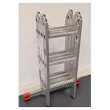 G - Krause MultiMatic 12 ft Aluminum Ladder - Type 1A Industrial 300 lbs - Model #121482