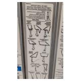 G - Krause MultiMatic 12 ft Aluminum Ladder - Type 1A Industrial 300 lbs - Model #121482