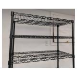 G - Rolling Metal Wire Shelving Unit - 5-Tier, 74-Inch High, 35-Inch W x 18-Inch D