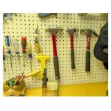 LLS - Craftsman Tool Chest w/ Vise & Assorted Hand Tools - Bench Lamp Included