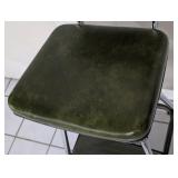 LLS - Cosco Vintage Green Folding Chair with Built-In Step Stool