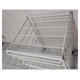 LLS - Elfa White Rolling Storage Cart