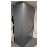 G - Grey Metal Storage Cabinet, 2-Door, 48 in W x 24 in D x 78 in H