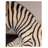LLR - Zebra Sculpture - Hand-Painted Zebra Figurine