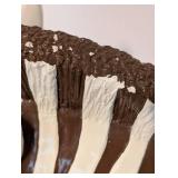 LLR - Zebra Sculpture - Hand-Painted Zebra Figurine