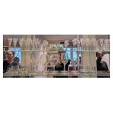 LLR - Assorted Glassware Collection - Champagne Flutes, Wine Glasses & Tumblers