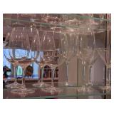 LLR - Assorted Glassware Collection - Champagne Flutes, Wine Glasses & Tumblers